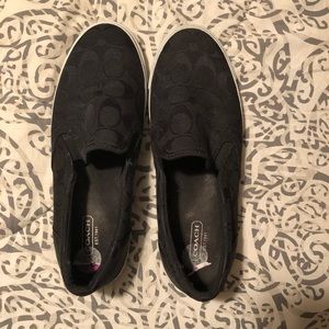 Coach slip ons size 81/2